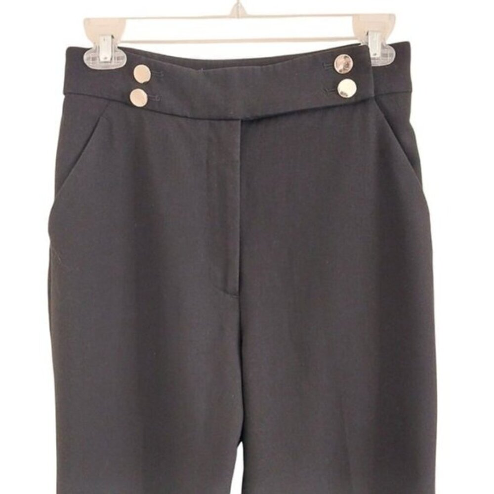 H&M Cigarette Style Sailor Trousers With Vintage Vibe Size 4 Excellent Condition - Picture 2 of 9